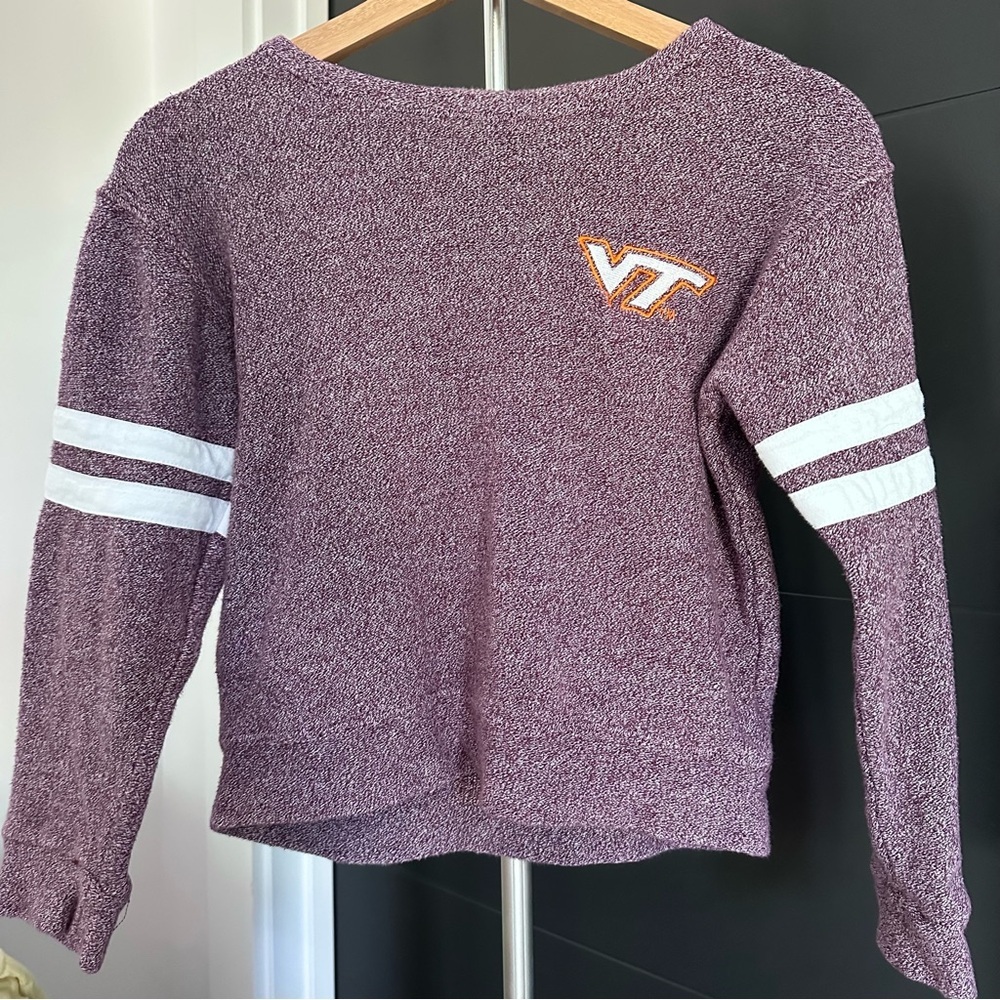 Virginia Tech Hokies XS Crewneck Sweatshirt/sweater